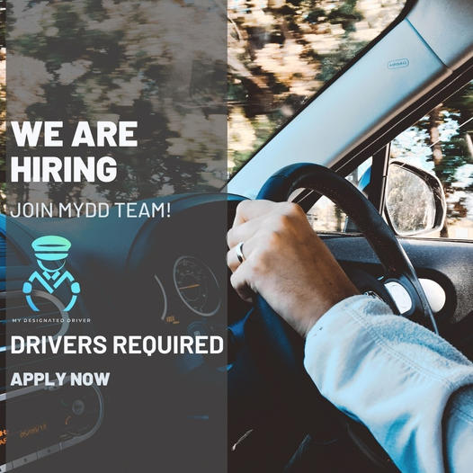 We're hiring Designated Driver ! MYDD